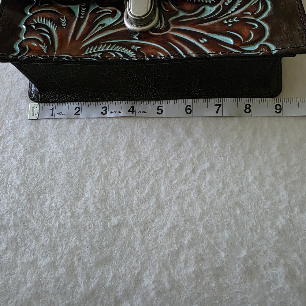 Patricia Nash‎ Leather Crossbody Bag - Picture 8 of 12